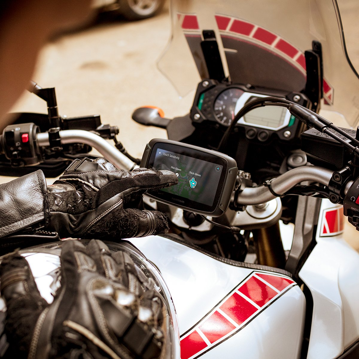 TOMTOM GPS Moto Bluetooth Rider 50 West-Europa (1GF0.054.01)