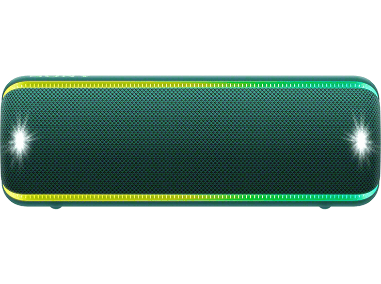 SONY Draadloze Waterproof luidspreker met LED Groen (SRSXB32G.CE7)