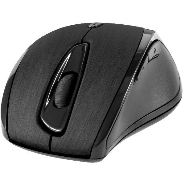 Ratón inalámbrico - ISY IWM-4000, Silent, Láser, Negro