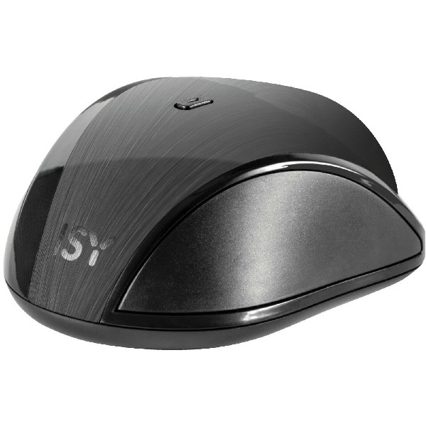 Ratón inalámbrico - ISY IWM-4000, Silent, Láser, Negro