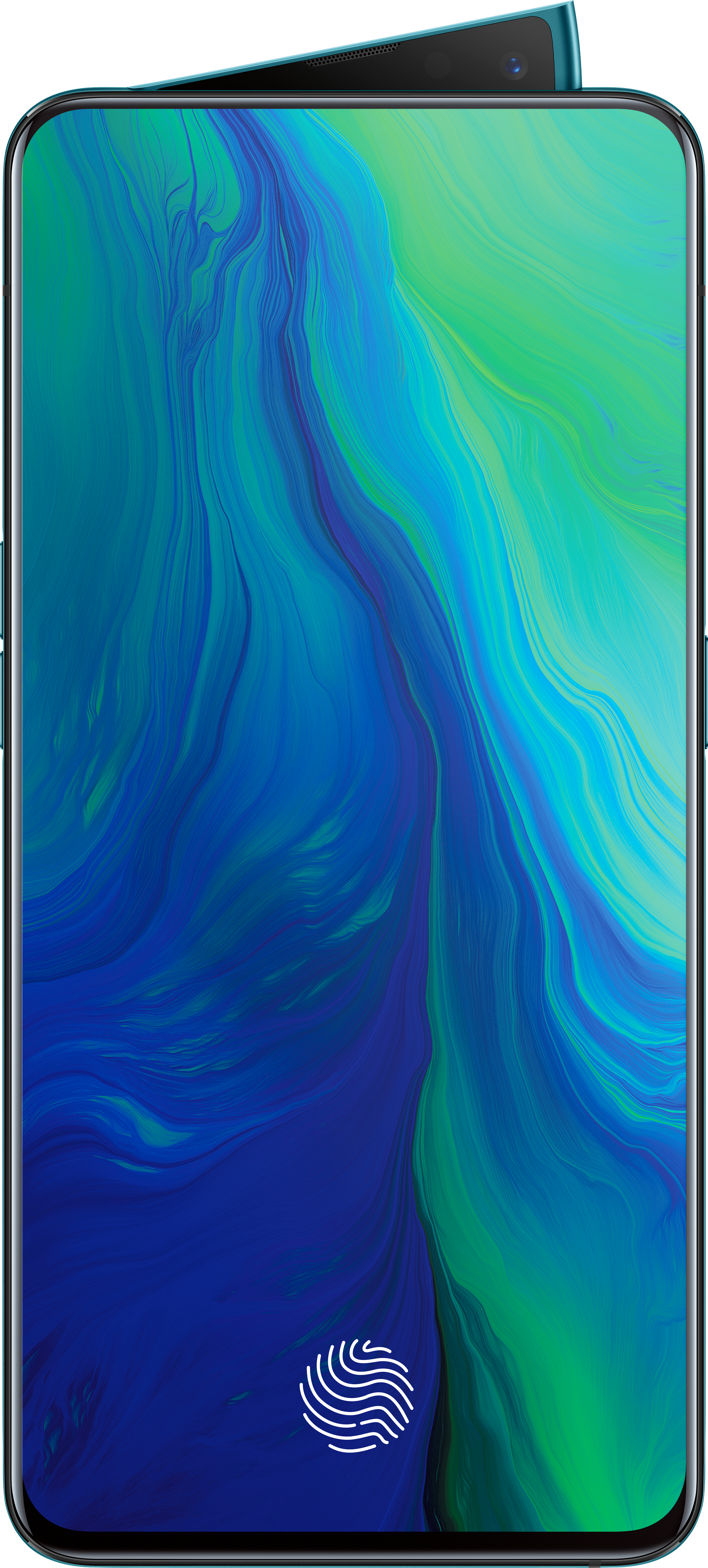 Móvil - OPPO Reno, Verde, 256 GB, 6 GB RAM, 6.4", SDM710, 3765 mAh, Android