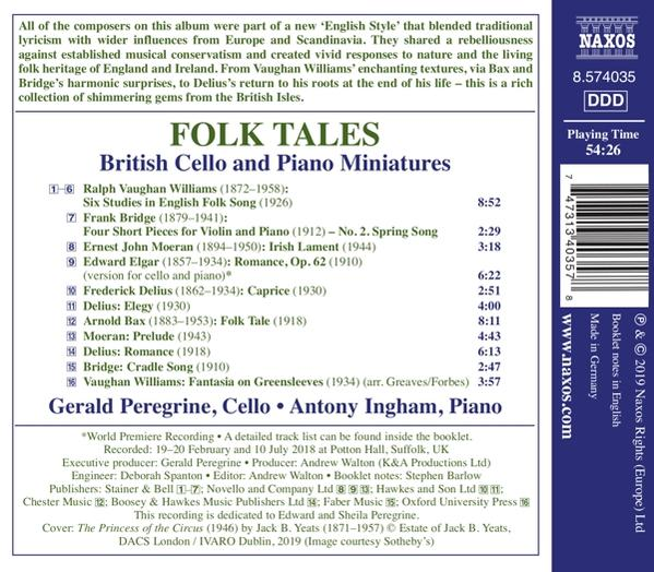 Gerald Peregrine, Antony Ingham - Folk Tales  - (CD)