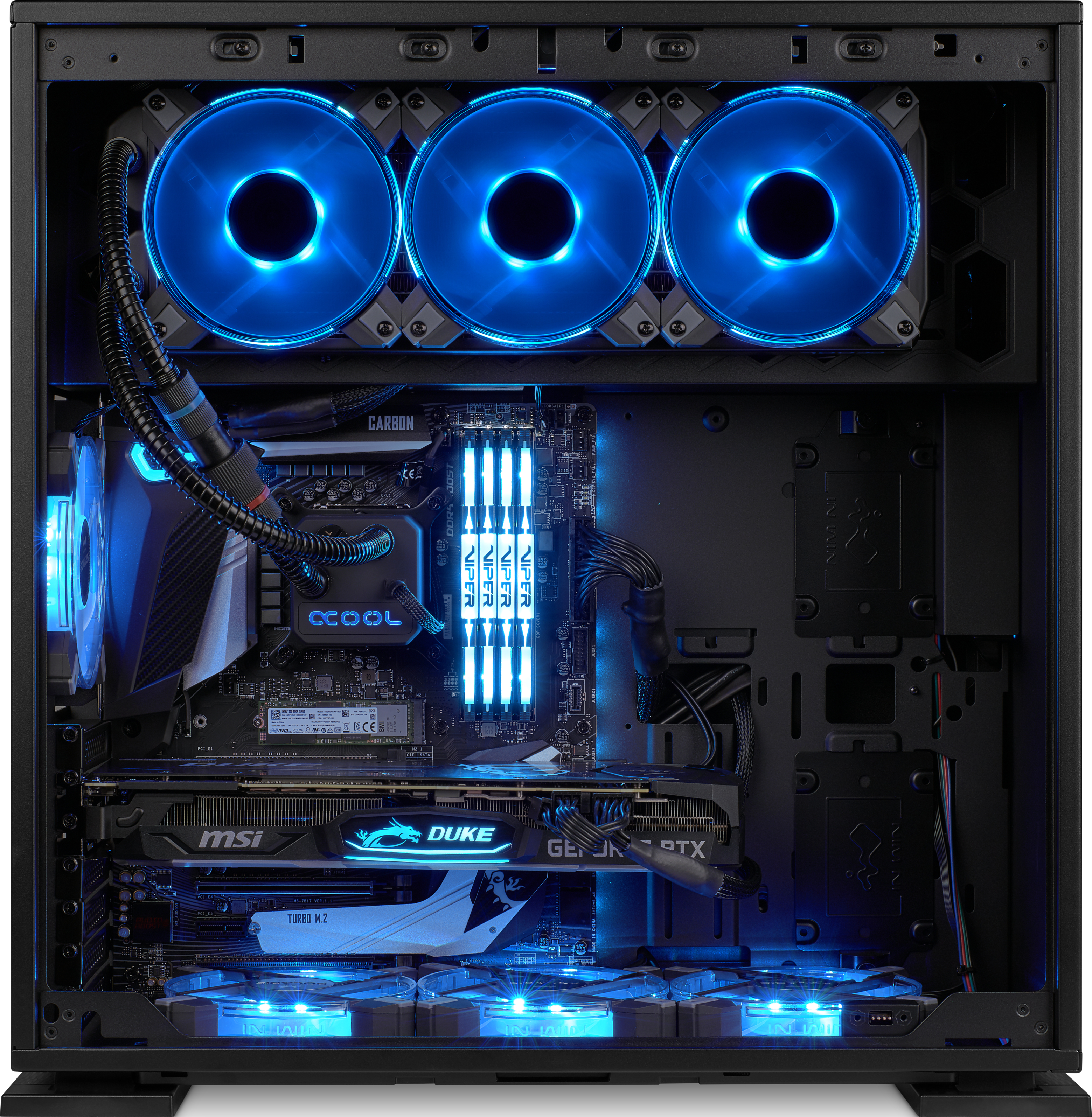 MEDION ERAZER® X87014 - Gaming PC,  , 4 TB HDD + 512 GB SSD, 16 GB RAM,   (11 GB, GDDR6), Schwarz