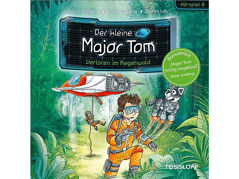 Der Kleine Major Tom – 08: Verloren Im Regenwald (Hörspiel) – (CD)