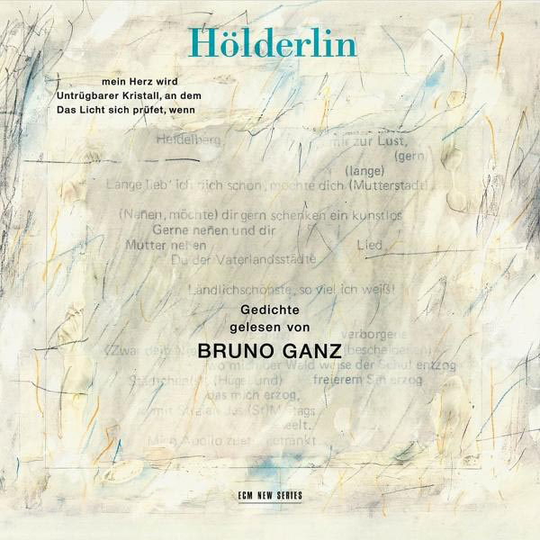 Albumcover mit handgeschriebenem Text auf Papierhintergrund mit blauem Header.