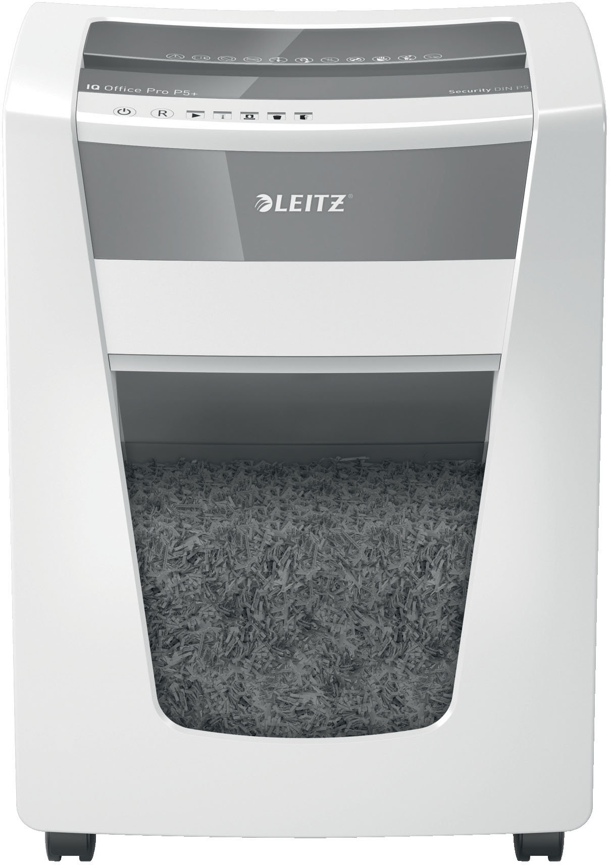 LEITZ IQ Office Pro P5+ Aktenvernichter, Weiß