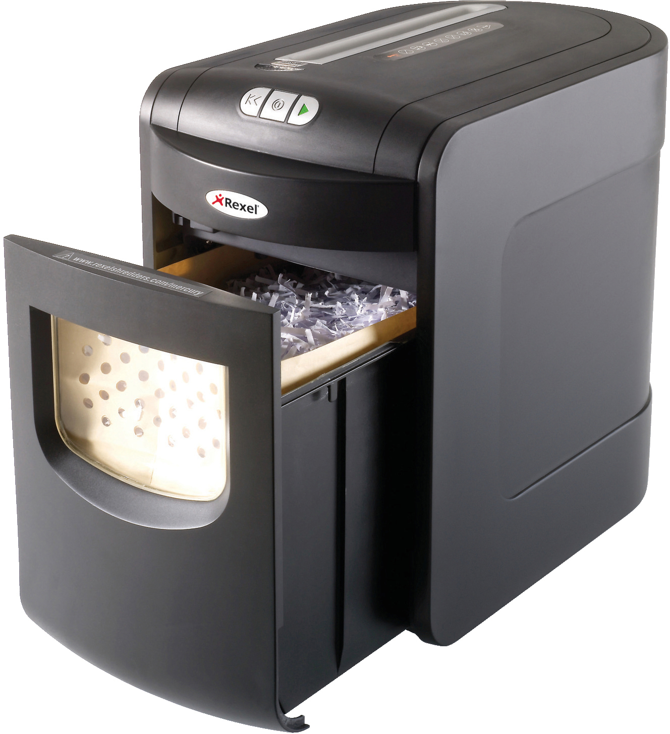 REXEL Mercury™ REM723 Aktenvernichter, Schwarz