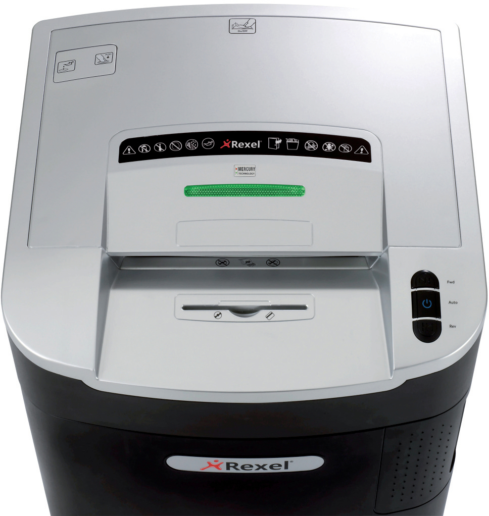 REXEL Mercury™ RLM11 Aktenvernichter, Schwarz