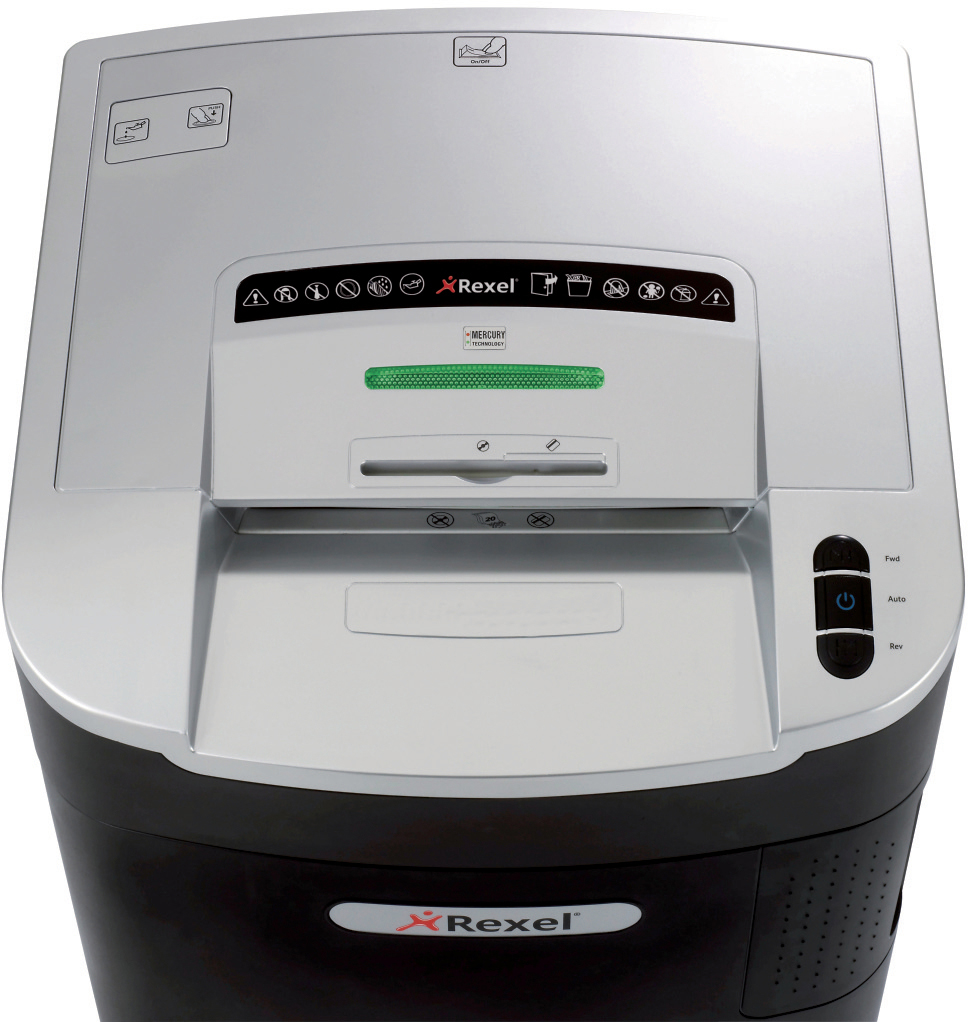 REXEL Mercury™ RLS32 Aktenvernichter, Schwarz