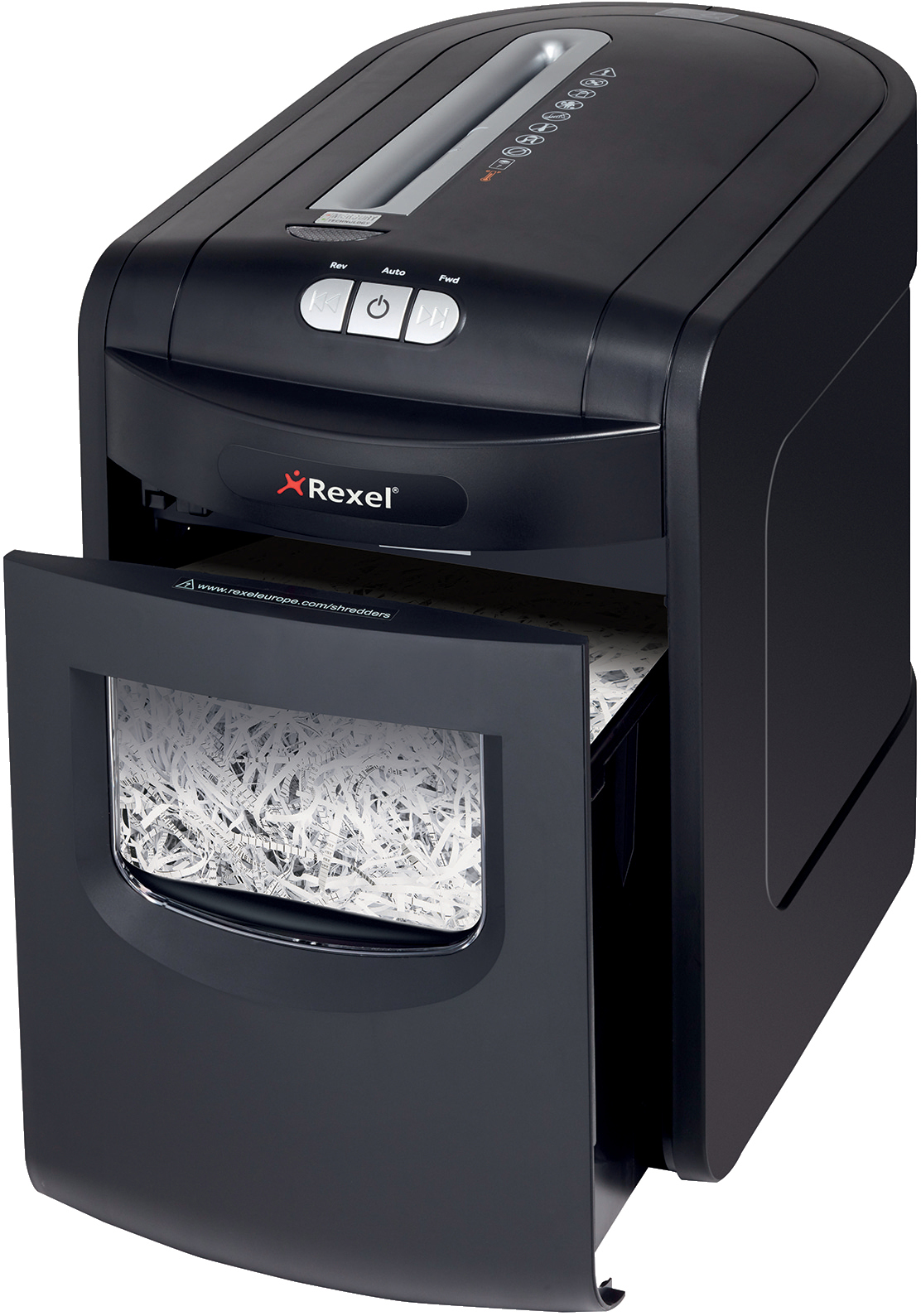 REXEL Mercury™ REM723 Aktenvernichter, Schwarz
