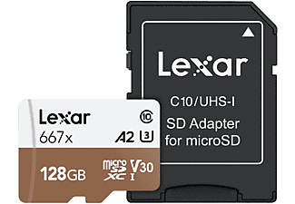 LEXAR 128GB Yüksek Performans MicroSDHC Hafıza Kartı