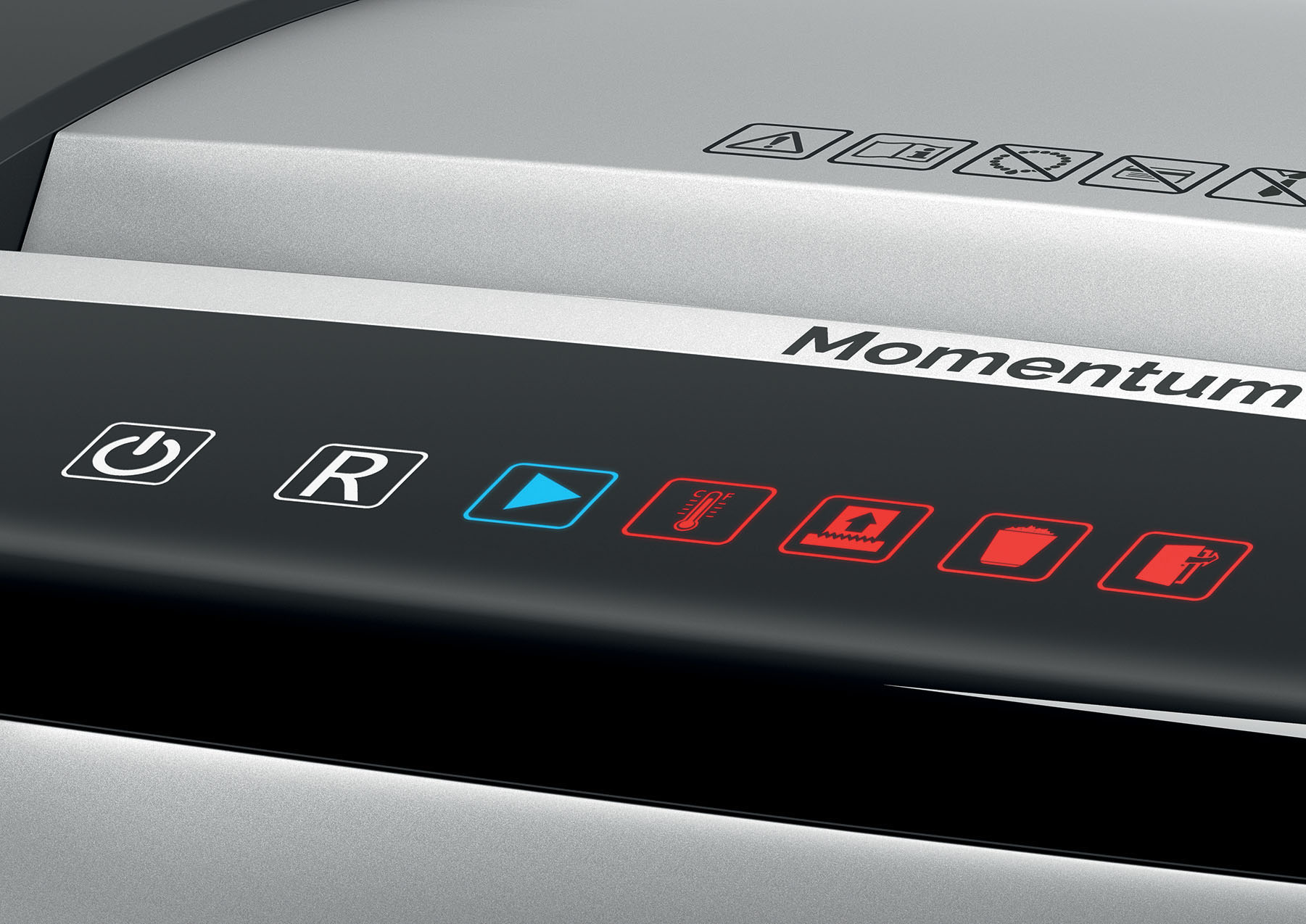 REXEL Momentum M515 Aktenvernichter, Schwarz