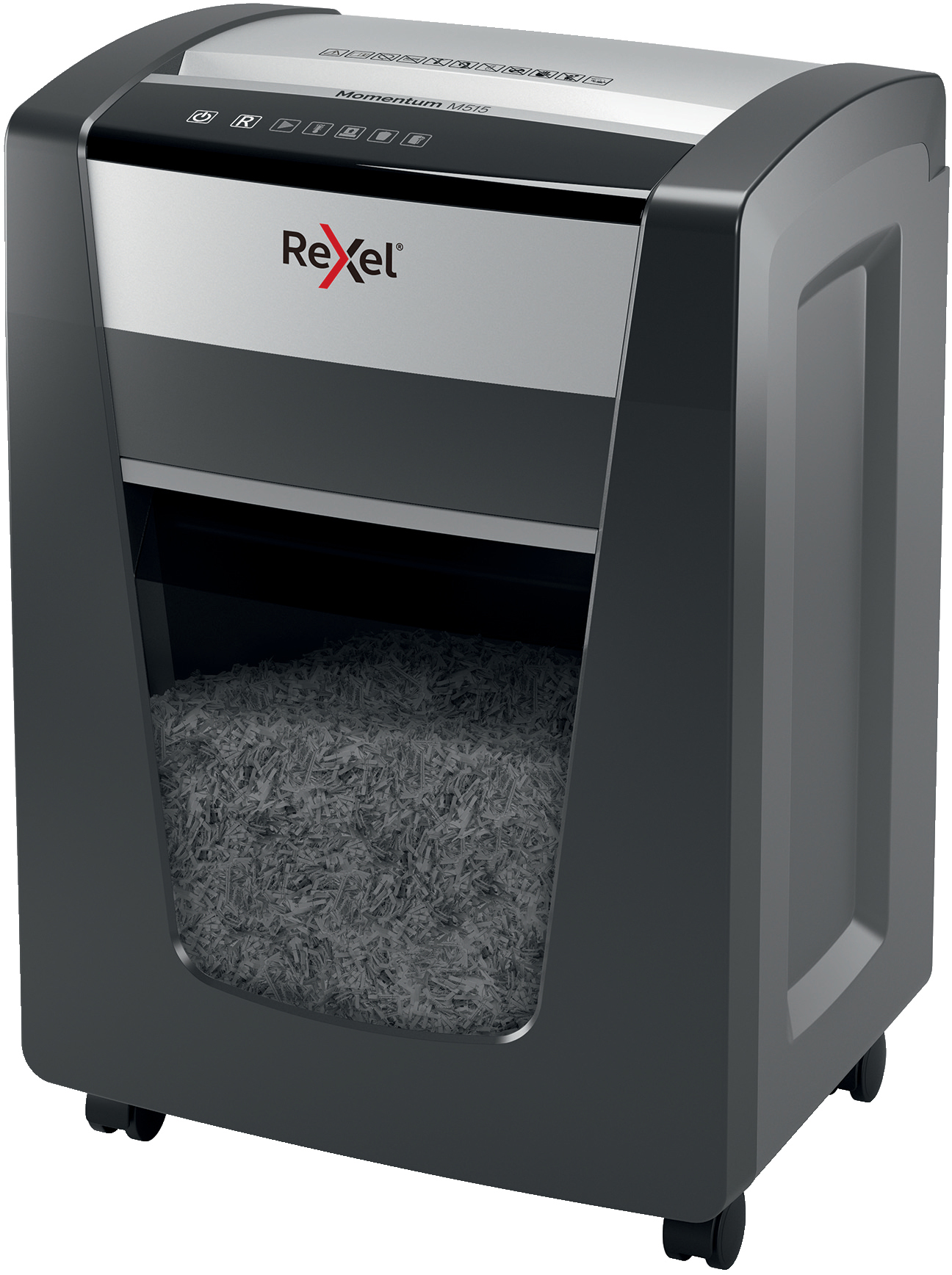 REXEL Momentum M515 Aktenvernichter, Schwarz