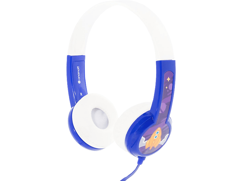 ONANOFF Hoofdtelefoon voor kinderen Discover Blauw (BP-DIS-BLUE-01-K)