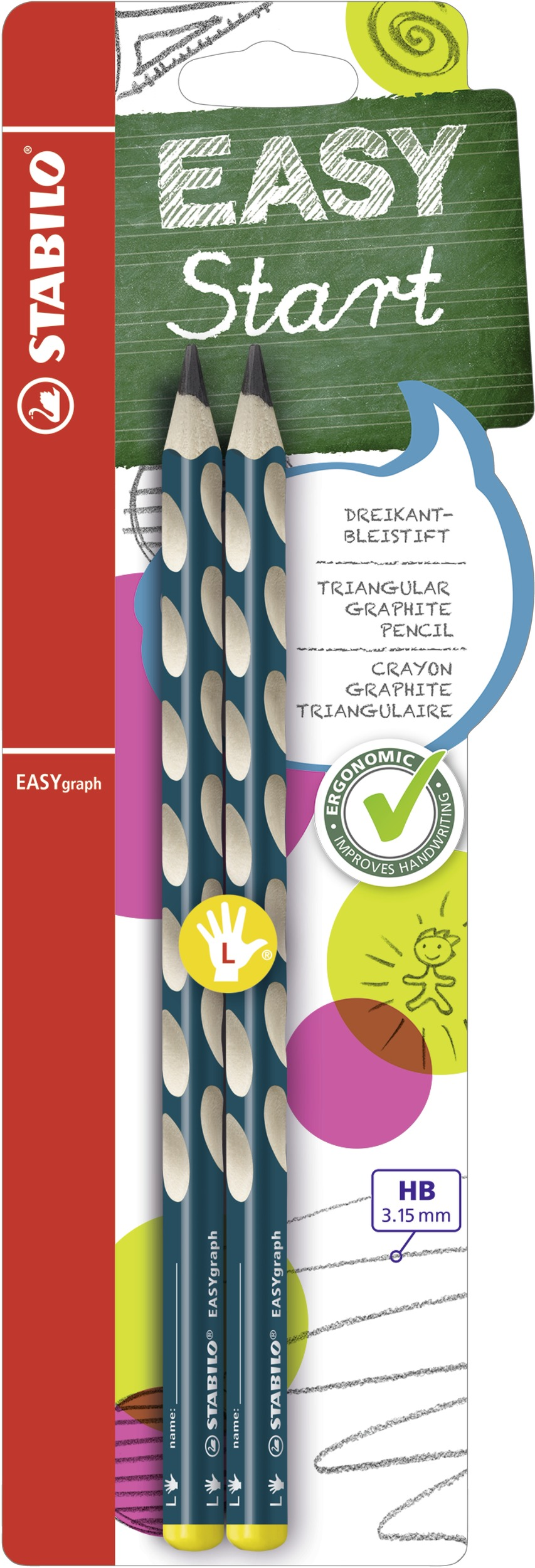 STABILO EASYgraph Bleistift Graphit