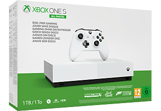 Xbox One S 1TB All-Digital Edition Bundle - Console de jeu - Blanc