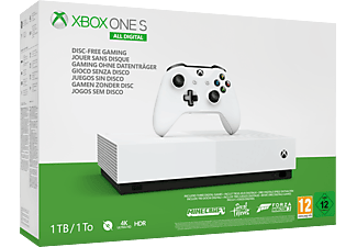 Xbox One S 1TB All-Digital Edition Bundle - Console di gioco - Bianco