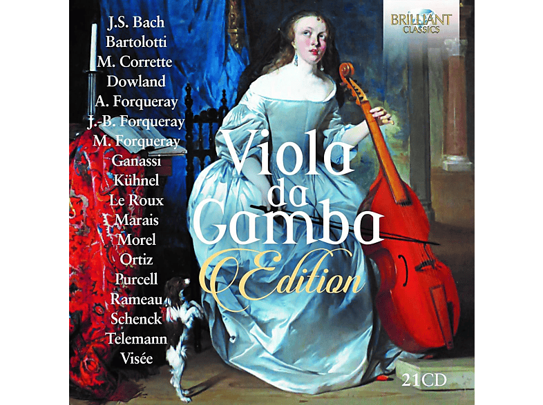 Rainer Zipperling & Pieter Jan Belder & Ghislaine Wauters - Viola Da Gamba Edition CD