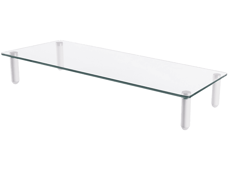 DIGITUS Glas Monitorerhöhung, max bel. bis zu 20kg; Monitorhalterung