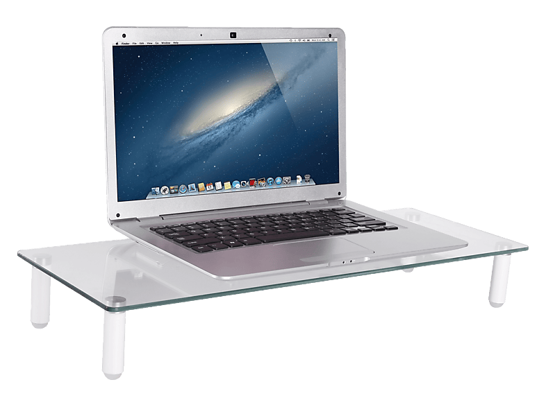 DIGITUS Glas Monitorerhöhung, max bel. bis zu 20kg; Monitorhalterung — Foto 2 von 5