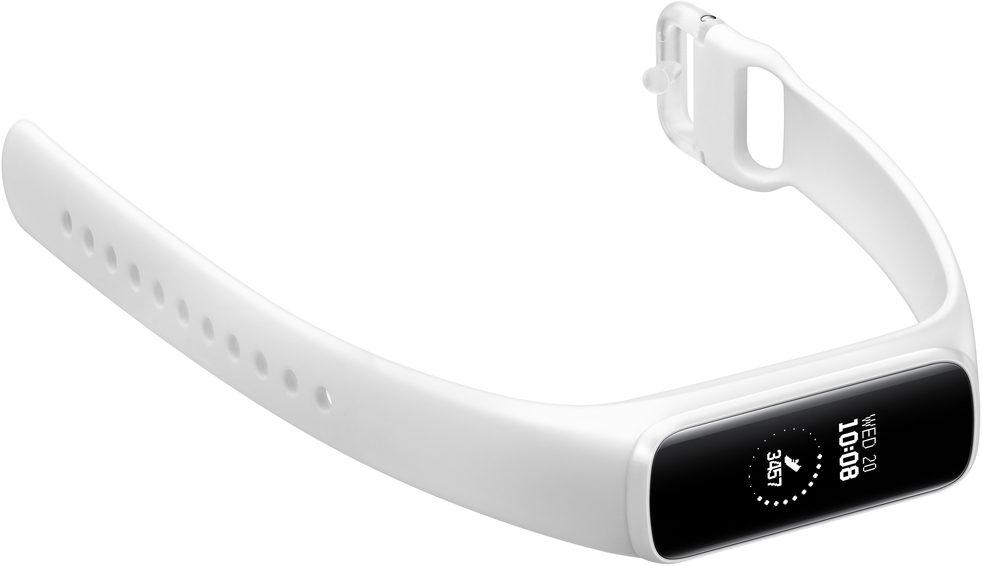 SAMSUNG Galaxy Fitⓔ , Fitness Tracker, 225 mm, Weiß