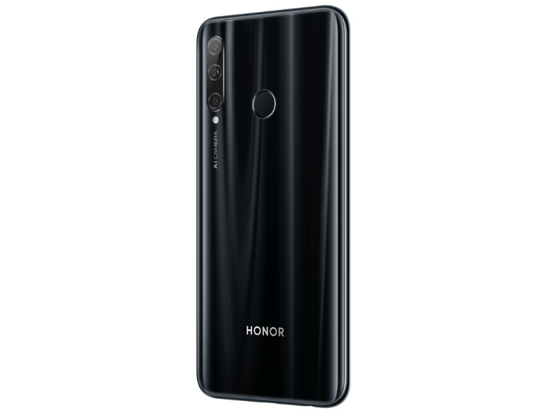 Honor 20 Lite, Negro, 128 GB, 4 GB RAM, 6.21" FHD+, Kirin 710F, Triple cámara AI 48 MP, Dual SIM