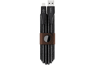BELKIN Apple Lightning-kabel DuraTek+ 3 Meter Zwart