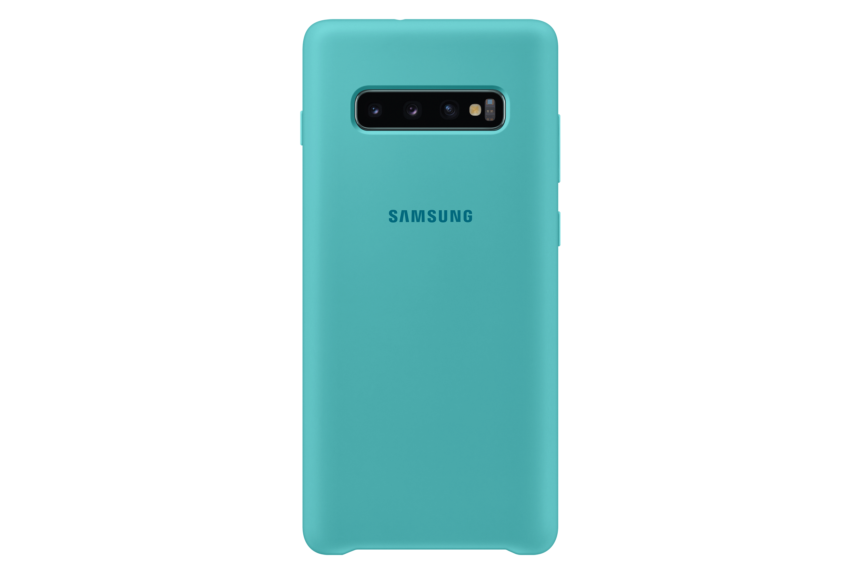 Samsung Galaxy S10+ Silicone Cover Groen