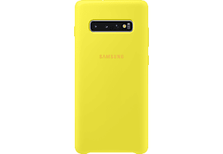 SAMSUNG Galaxy S10+ Silicone Cover Geel