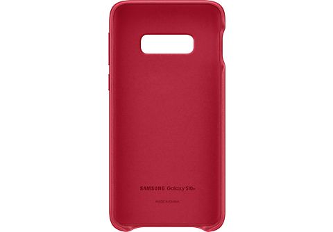 SAMSUNG Galaxy S10e Leather Cover Rood