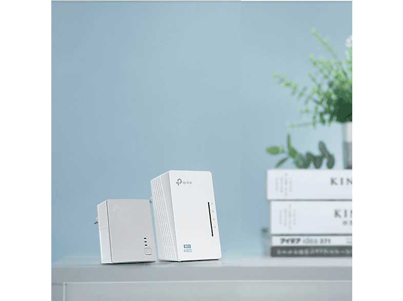 TP-LINK TL-WPA4220KIT 300Mbps AV600 WiFi Powerline Extender Başlangıç Kiti_5