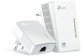 TP-LINK TL-WPA4220 KIT, N300 Mbps, AV600, Fast Ethernet Portlu, Wi-Fi 4 Powerline Adaptör Kiti