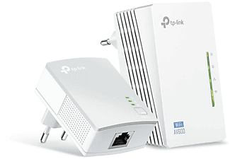 TP-LINK TL-WPA4220KIT 300Mbps AV600 WiFi Powerline Extender Başlangıç Kiti_0