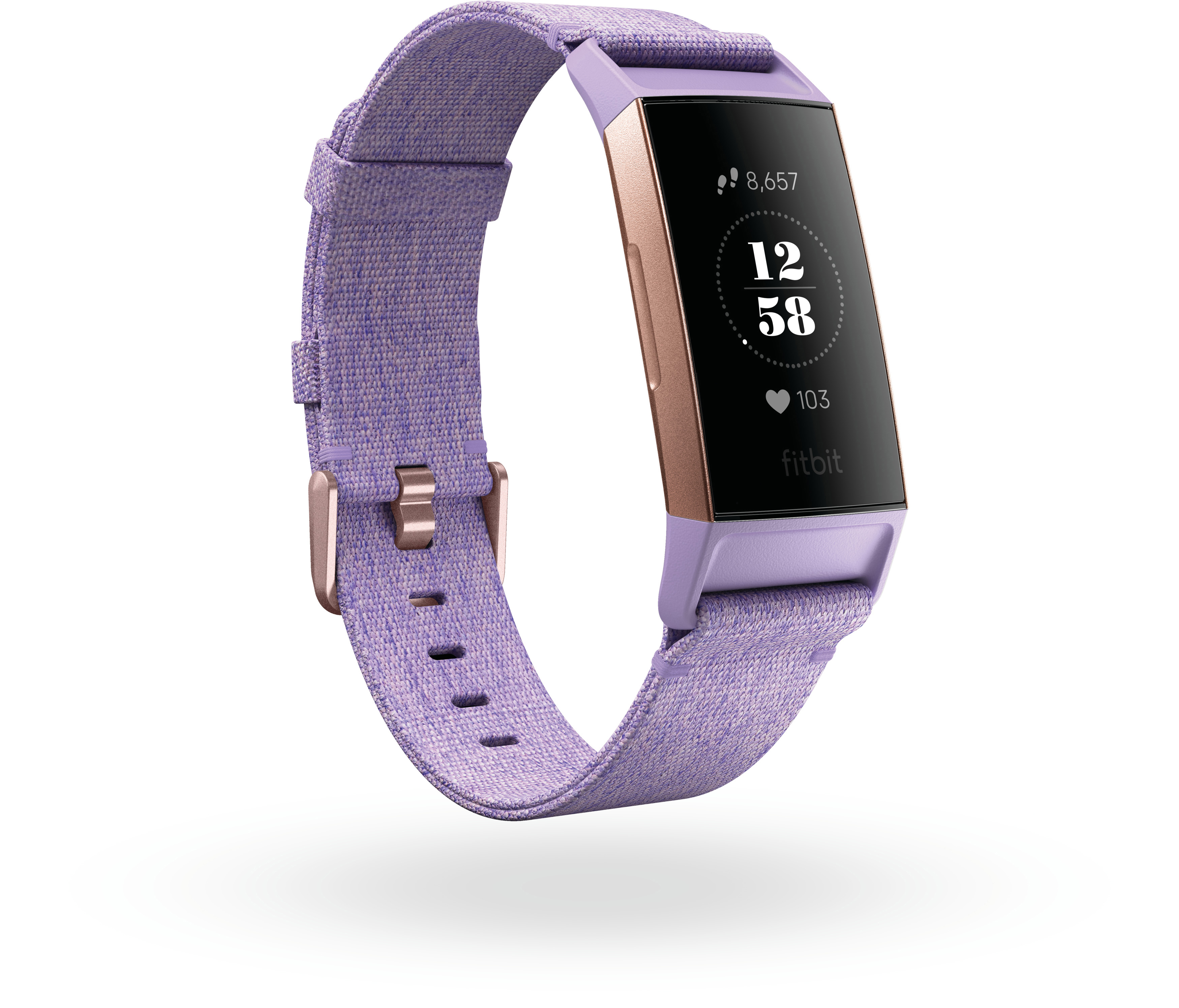 FITBIT Charge 3 SE, Fitness Tracker, S: 140 mm - 180 mm, L: 180mm - 220 mm, Lavender