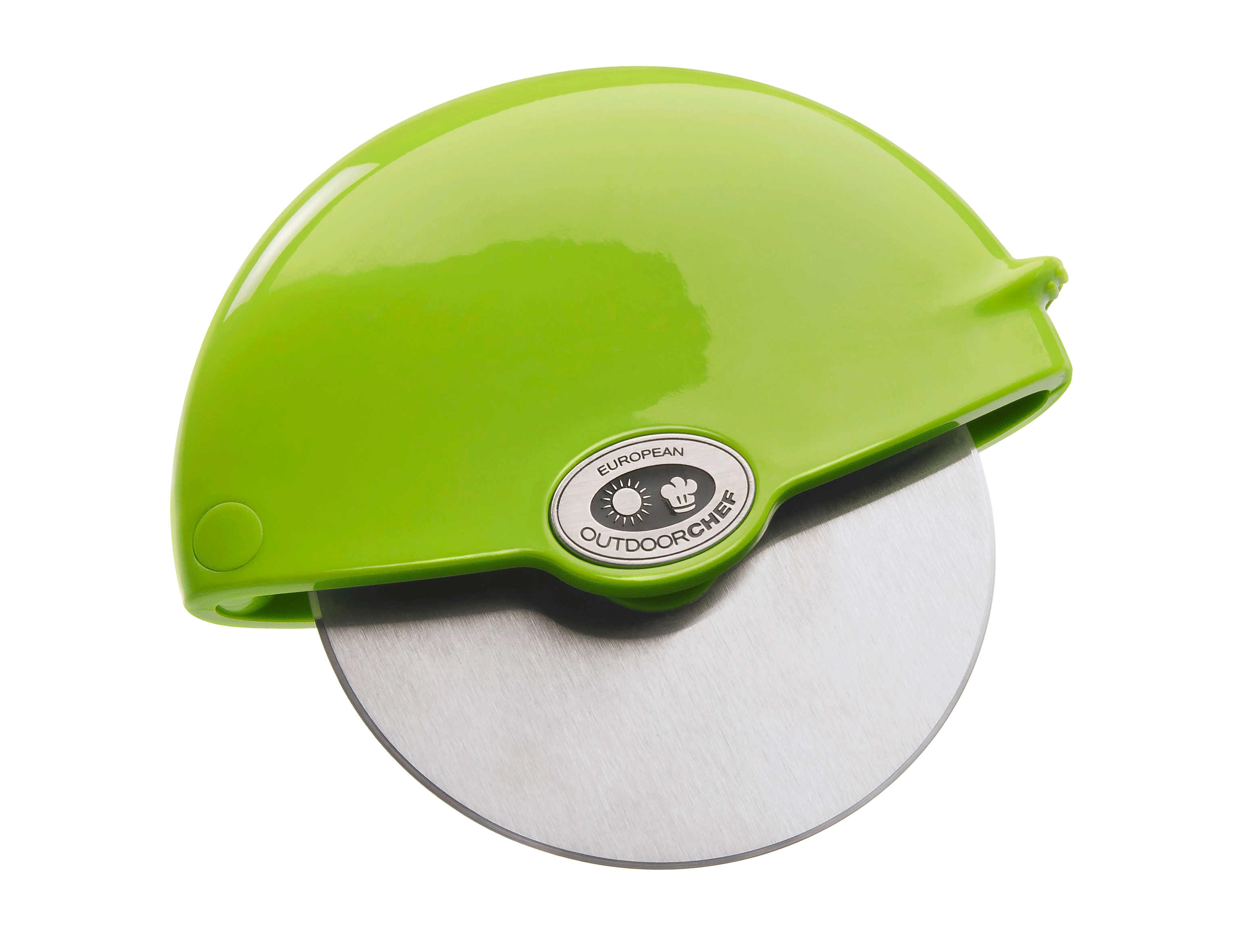 OUTDOORCHEF 14.491.29 Roulette a pizza - Accessoires pour barbecue (Vert/Argent)