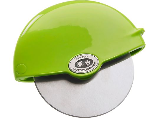 OUTDOORCHEF 14.491.29 Roulette a pizza - Accessoires pour barbecue (Vert/Argent)