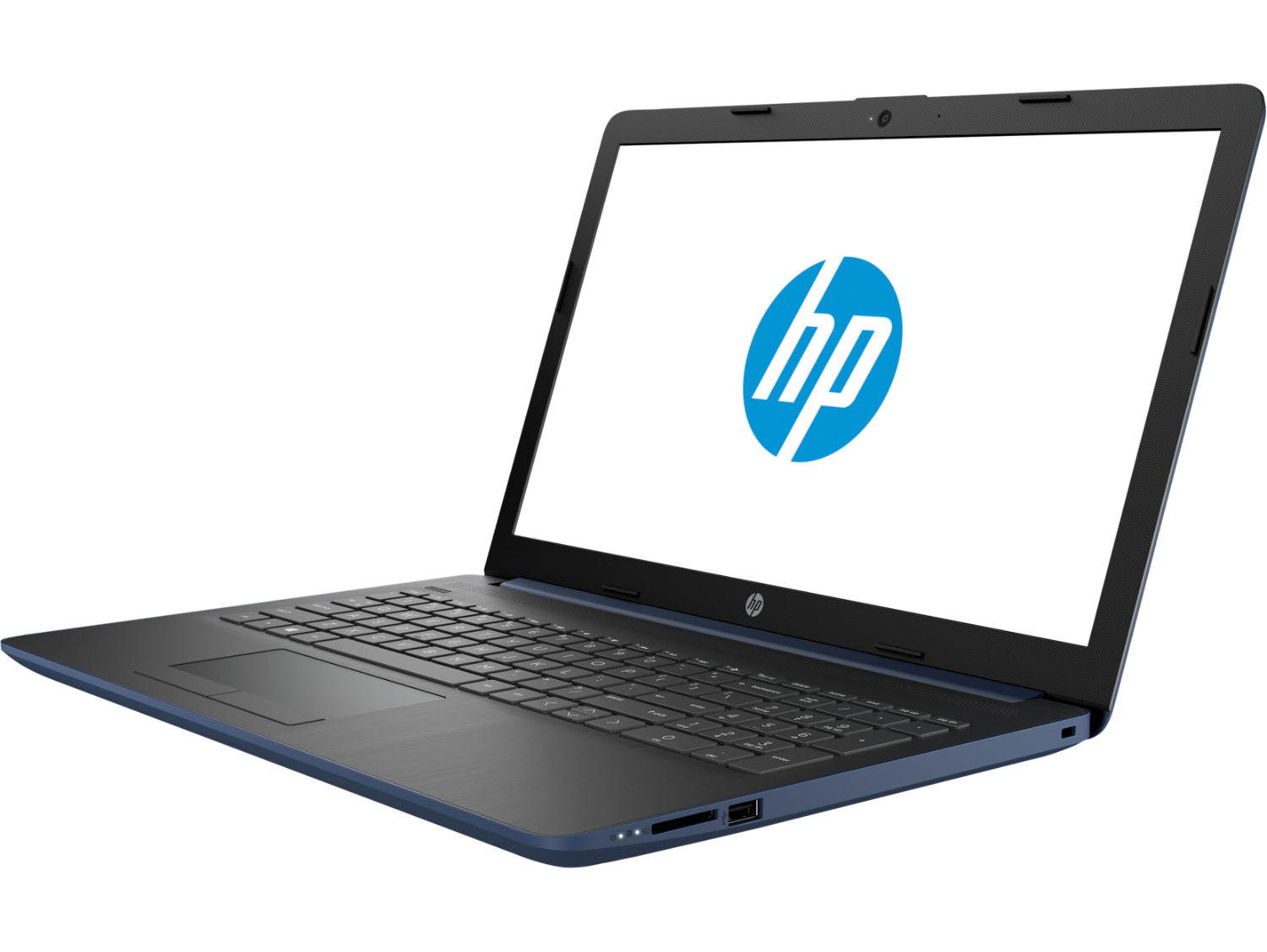 Portátil - HP 15-da1010ns, 15,6" HD,  Intel® Core™ i5-8265U, 8 GB RAM, 256 GB, W10, Azul y Plata