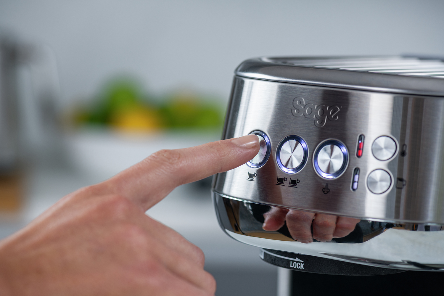 SAGE  The Bambino Plus - Volautomatische espressomachine - Zilver