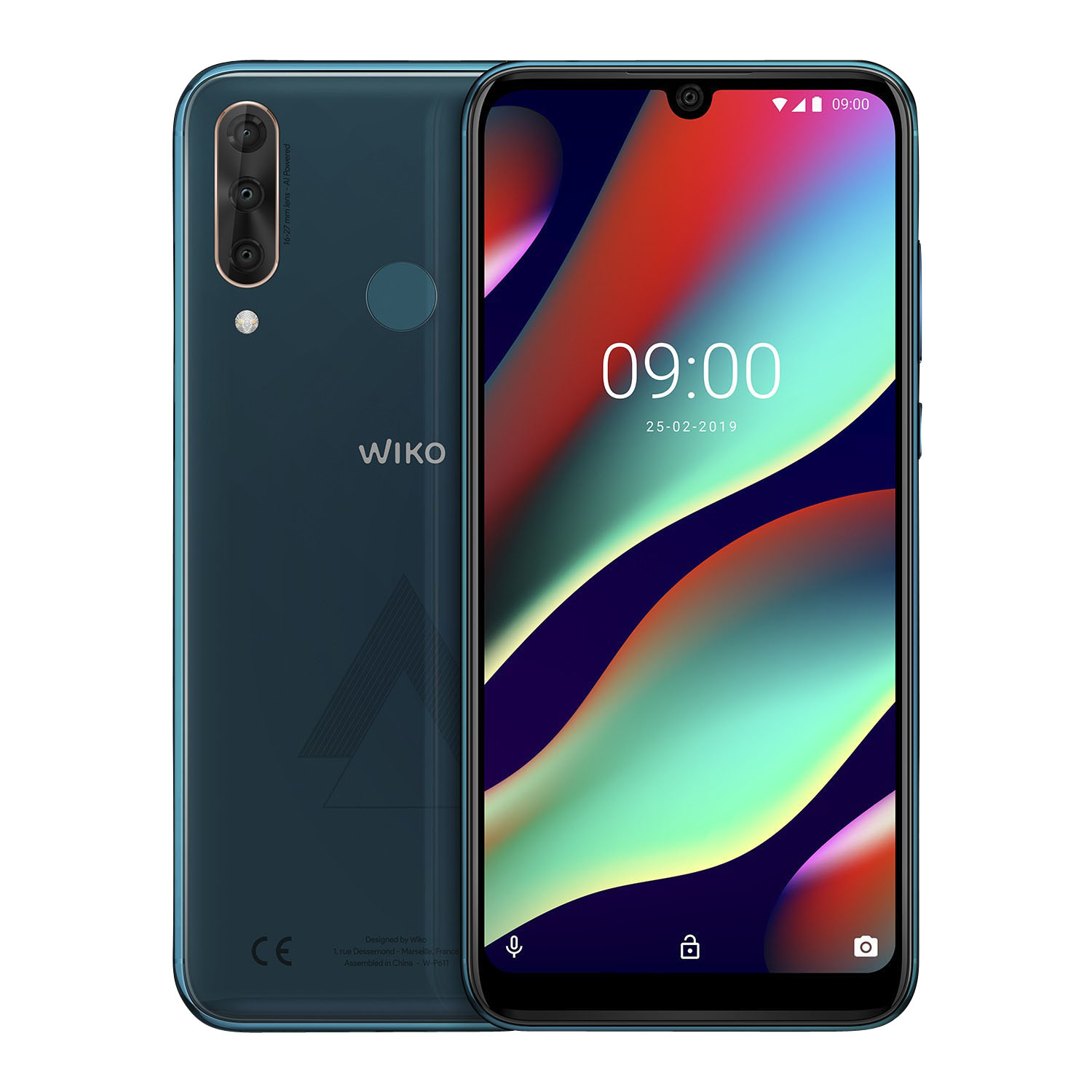 WIKO VIEW 3 Pro 128 GB Deep Bleen Dual SIM