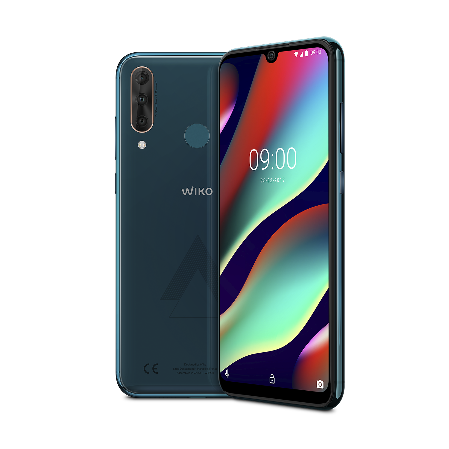 WIKO VIEW 3 Pro 128 GB Deep Bleen Dual SIM