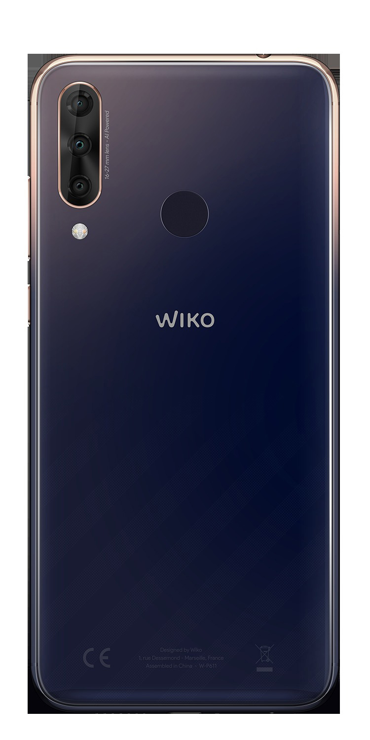 WIKO VIEW 3 Pro 128 GB Anthracite Blue/Gold Dual SIM