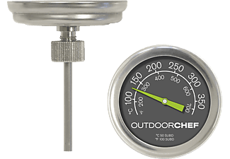 OUTDOORCHEF Thermométre - Pièce détachée du gril (Argent)