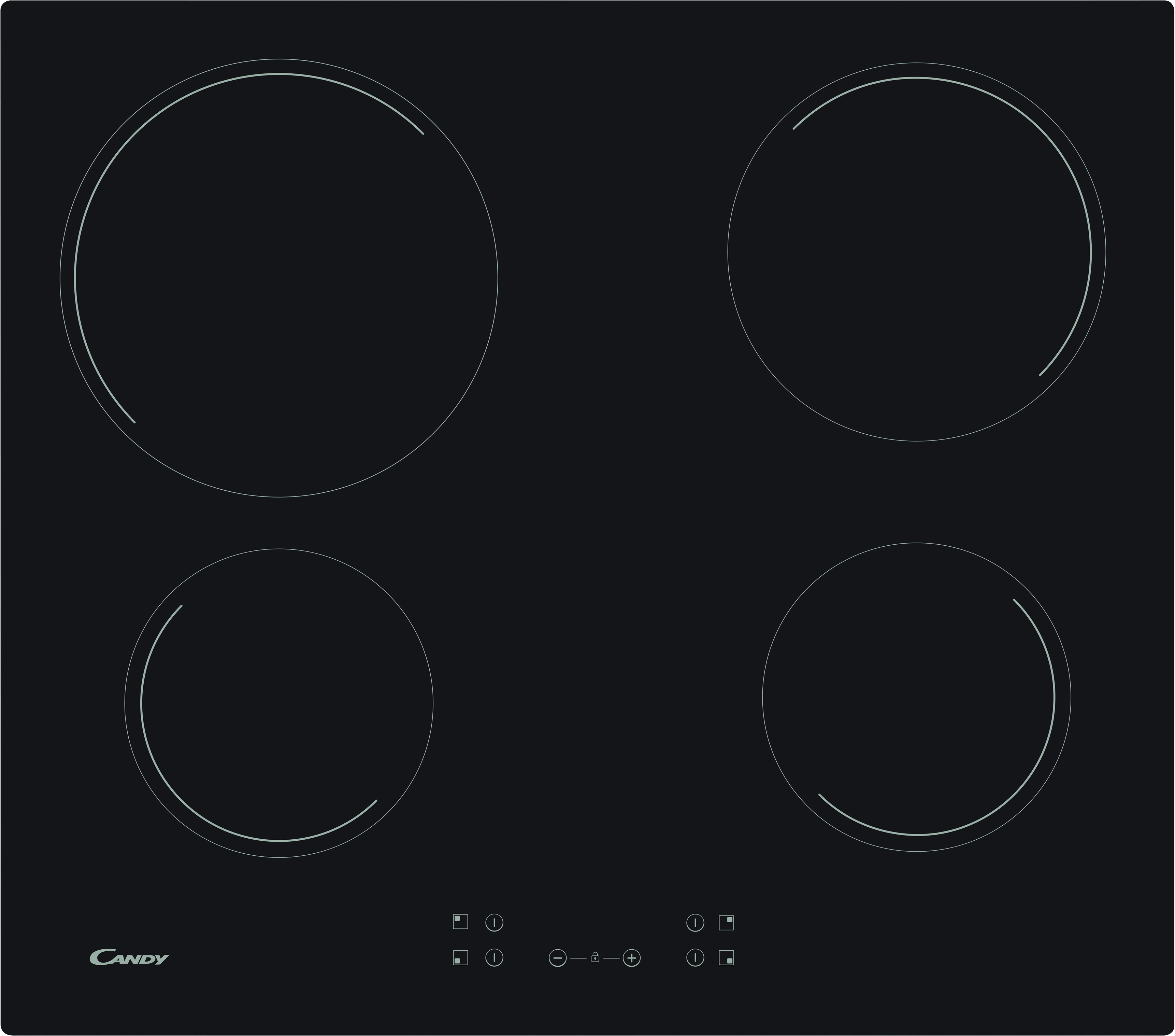 CANDY CH 64 CCB beépíthető kerámia főzőlap