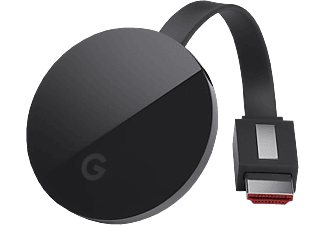 GOOGLE Chromecast Ultra EU Version - Dispositivo per lo streaming (Nero)