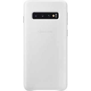 SAMSUNG Galaxy S10 Leather Cover Wit