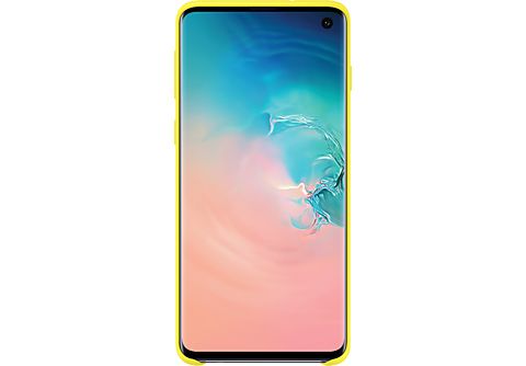 SAMSUNG Galaxy S10 Silicone Cover Geel