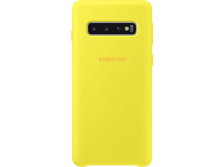 Samsung Galaxy S10 Silicone Cover Geel