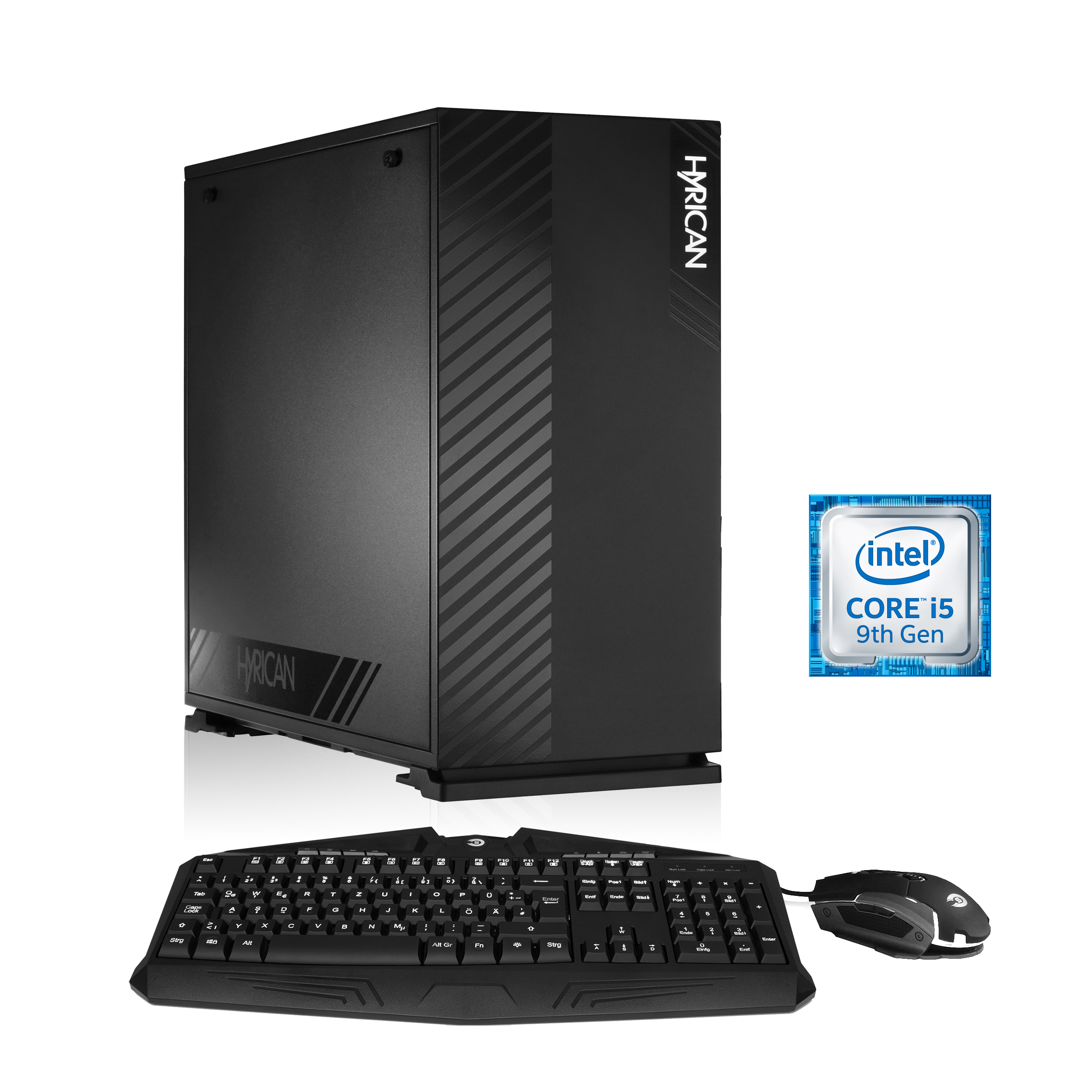 HYRICAN ALPHA 6348 - Intel® Core™ i5 i5-9400F - 16 GB - 240 GB - NVIDIA GeForce® GTX 1650 - Windows 10