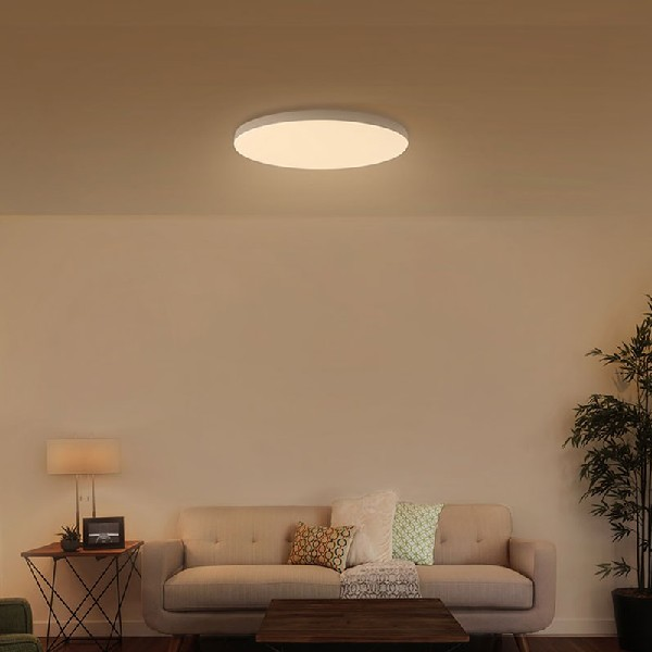 Lámpara - Xiaomi Mi LED Ceiling Light, Luz de techo, Domótica, Blanco