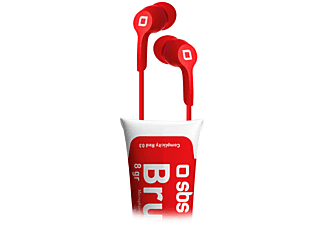 SBS Brush Mikrofonlu Kulaklık Kırmızı